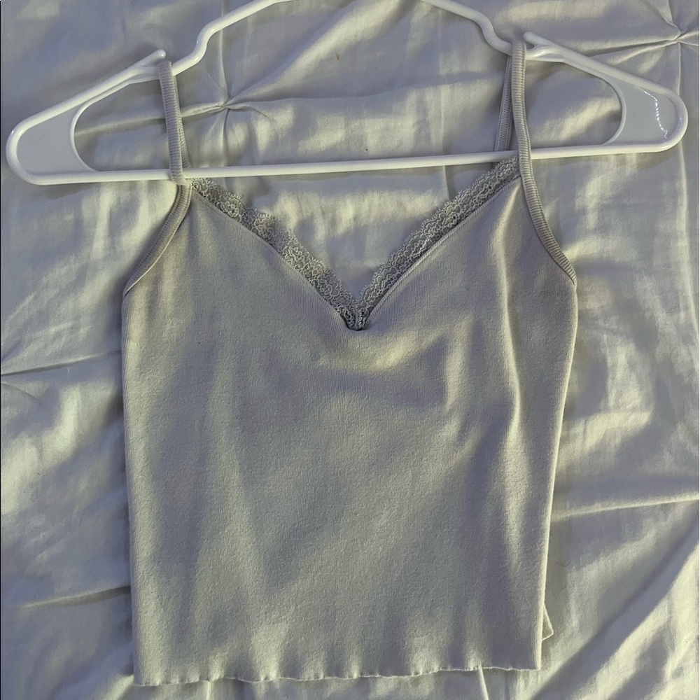 Brandy Melville white nicolette tank